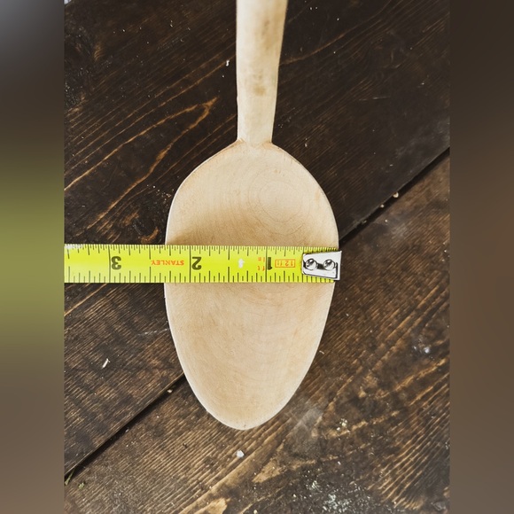 Hand Carved Wooden Spoon - Picture 4 of 6